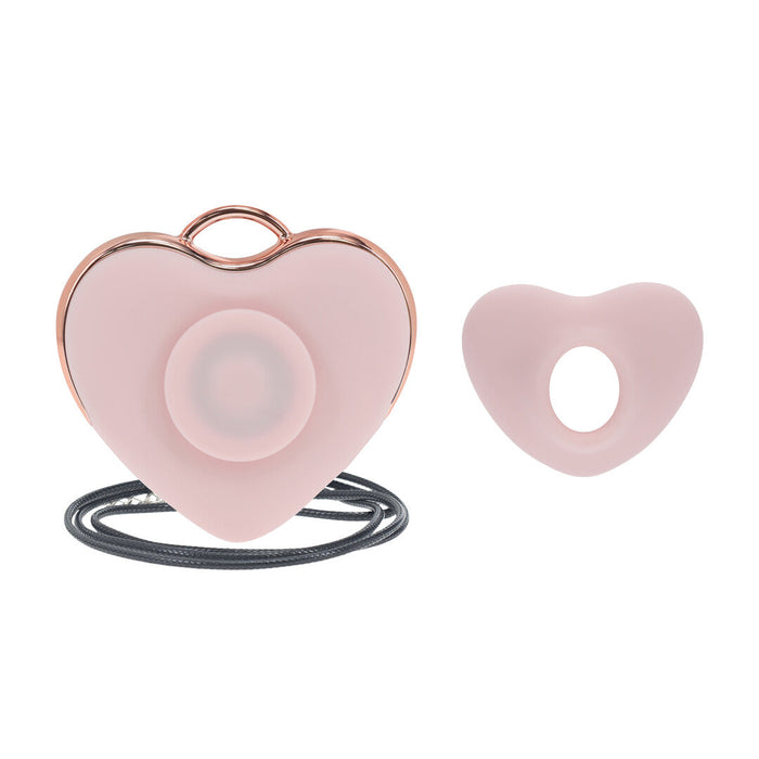 Loveline Luvie Vibromasseur 2-En-1 En Forme De Cœur À Air Pulsé