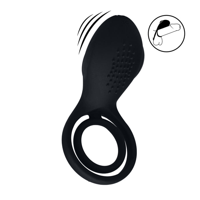 Levelz Anneau Pénien Vibrant et Testiculaire 5,5 cm