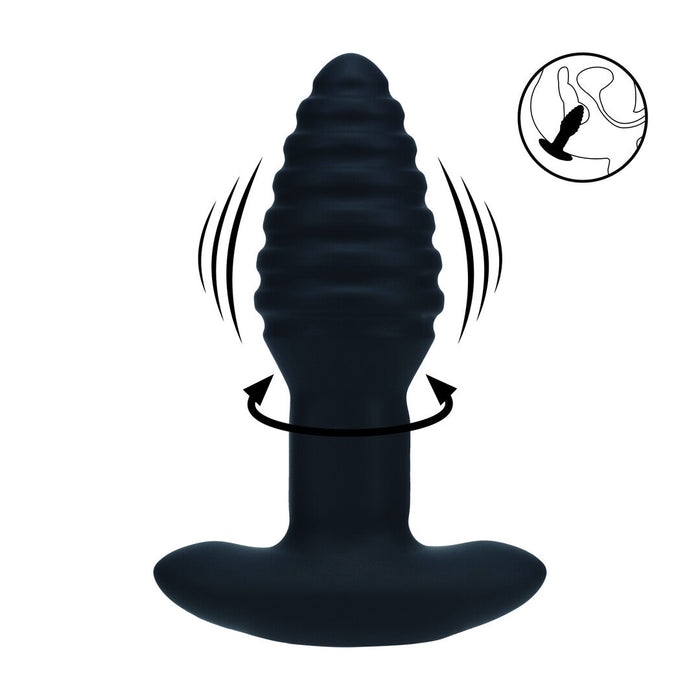 Levelz Plug Anal Vibrant & Rotatif 12 cm