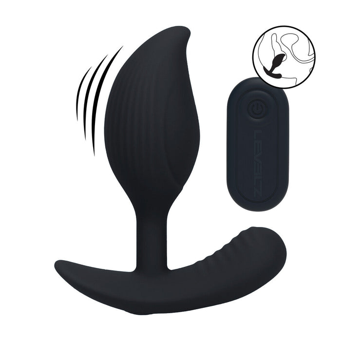Levelz Plug Anal Vibrant Avec Télécommande 11 cm