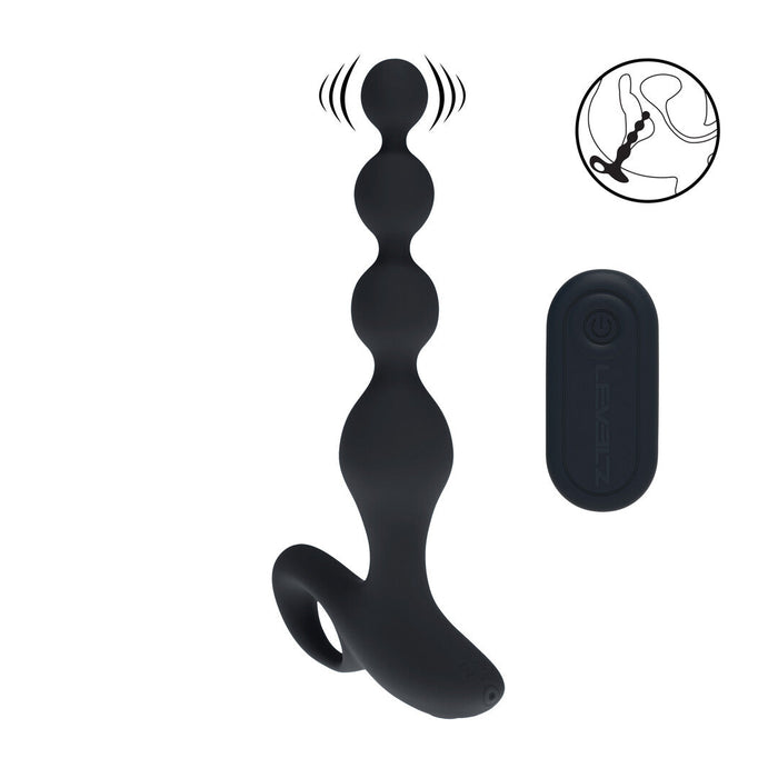 Levelz Plug Anal Vibrant Avec Télécommande 20 cm