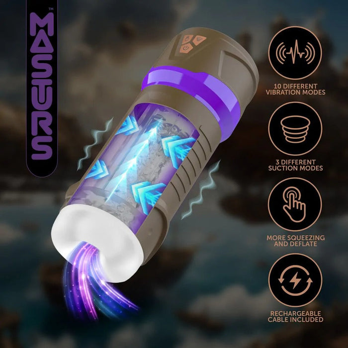 Masturs Misty Steam Mistress Masturbateur Automatique