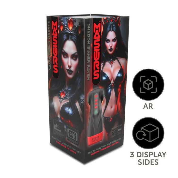 Masturs Raven Shadow Sinner Masturbateur Automatique