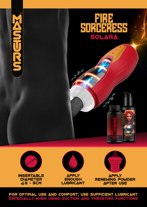 Masturs Solara Fire Sorceress Masturbateur Automatique