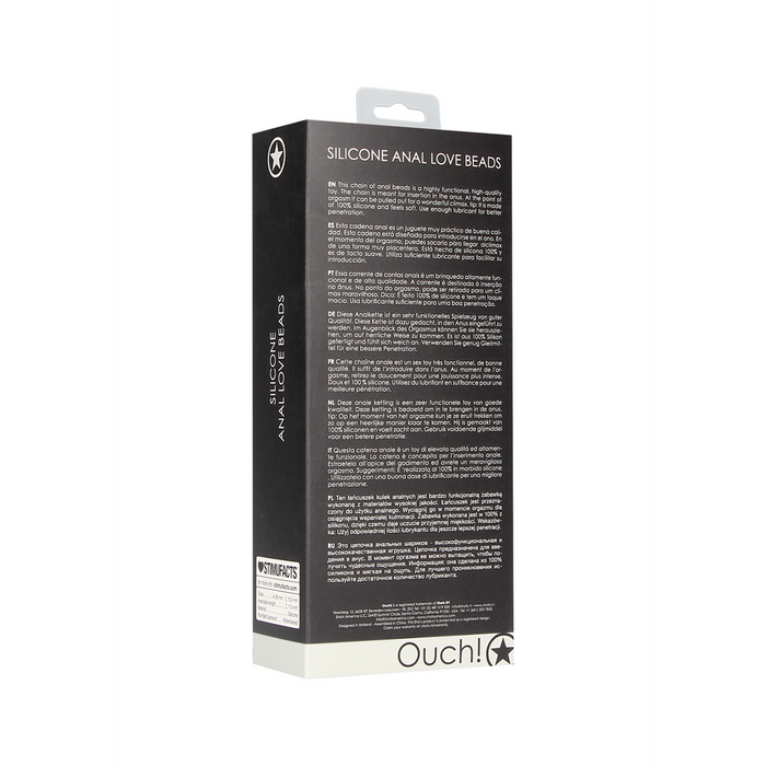 Ouch! Anal Love Beads 15 cm