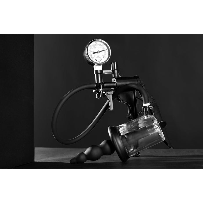 Ouch! Plug Anal Avec Pompe Manuelle 11 cm