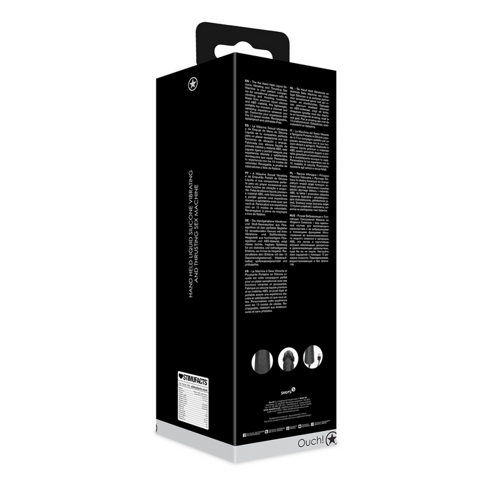 Ouch! Dildo Va Et Vient Vibrant Avec Poignée