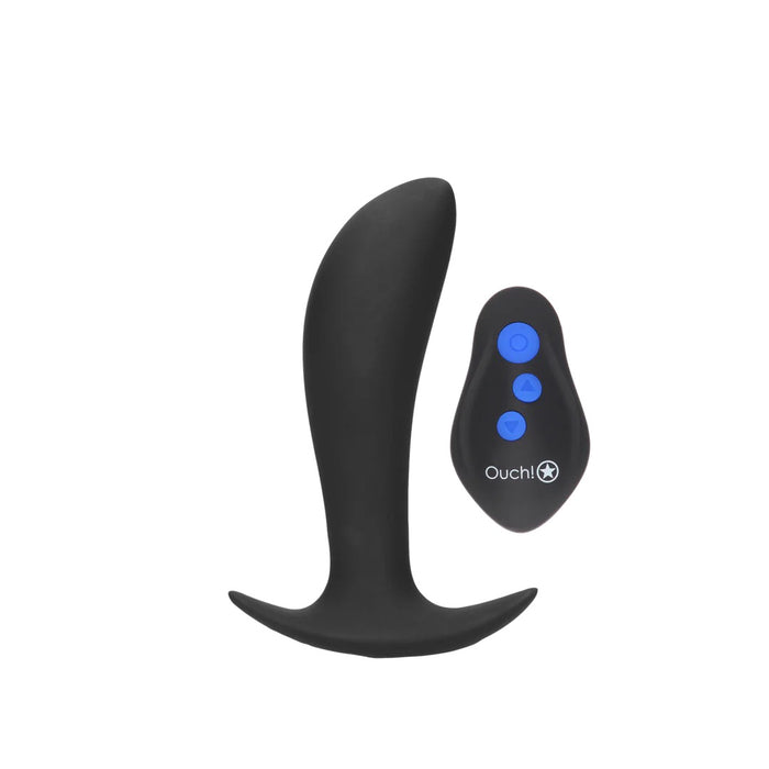 Ouch! E-Stim Plug Anal Vibrant Avec Électrostimulation 12 cm