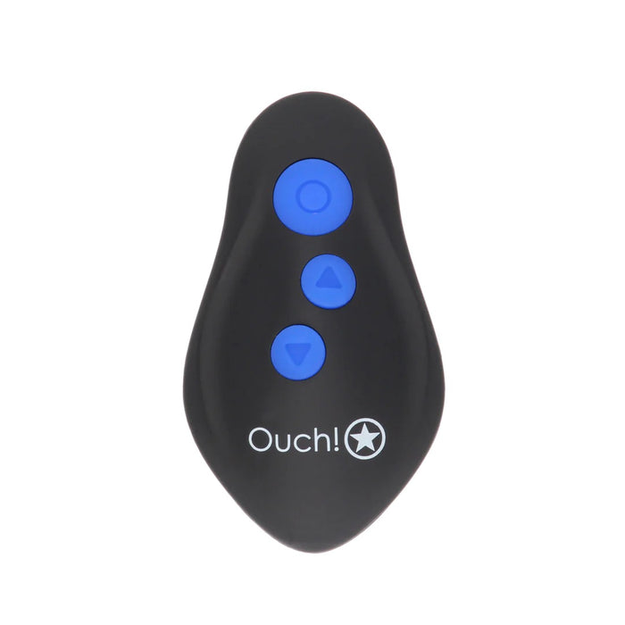 Ouch! E-Stim Plug Anal Vibrant Avec Électrostimulation 12 cm