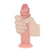 RealRock Sliding Skin Dual Density Dildo 17 cm
