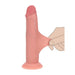 RealRock Sliding Skin Dual Density Dildo 17 cm