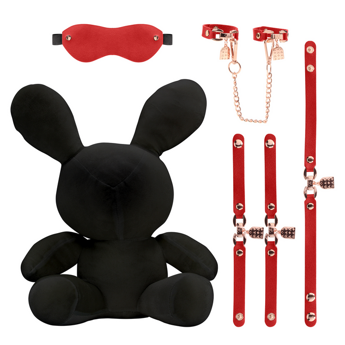 Rabbit Bondage Velvet Large Black
