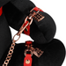 Rabbit Bondage Velvet Large Black