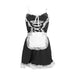 French Maid Costume S/m Black
