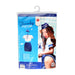 Stewardess Costume S/m Blue/white