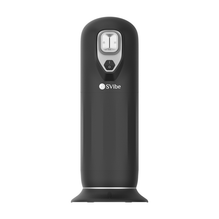 Ikon Jet Masturbador Vibrante Con Empuje Y Calentamiento Negro