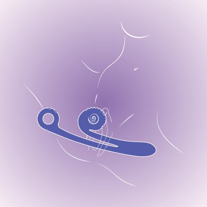 SVibe Curve Snail Dual Stimulator