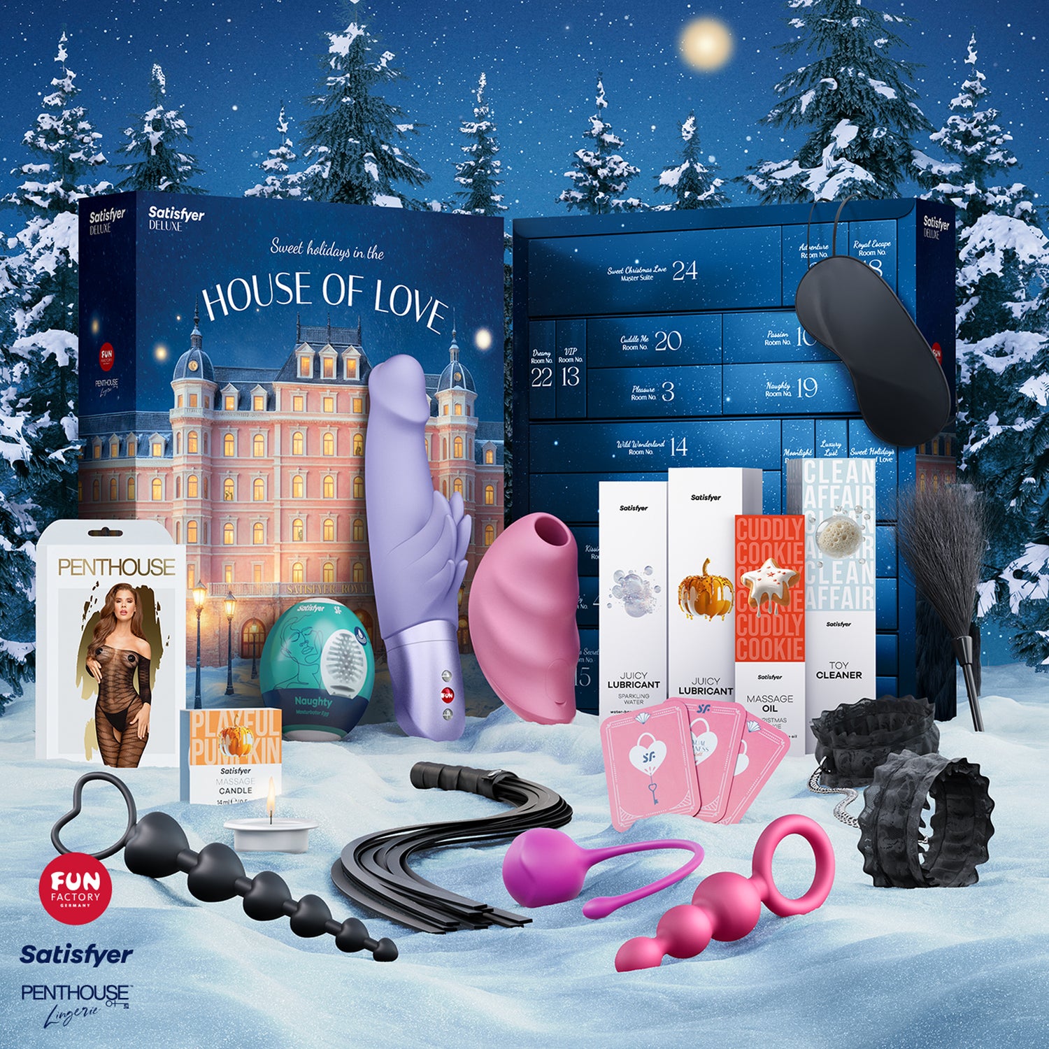 Satisfyer Calendrier de l'Avent érotique Deluxe 2025