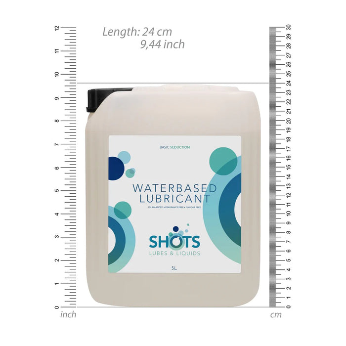 Shots Lubrifiant à Base d'eau 5 Litres
