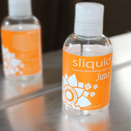 Sliquid Naturals Sizzle Lubrifiant 125 ml - Erotes.be