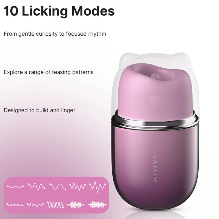 Svakom Klitty Stimulateur Clitoridien à Léchage & Succion