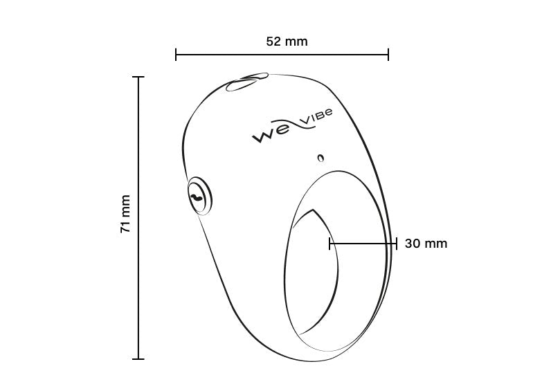 We-Vibe Pivot 2 Anneau Vibrant Avec App