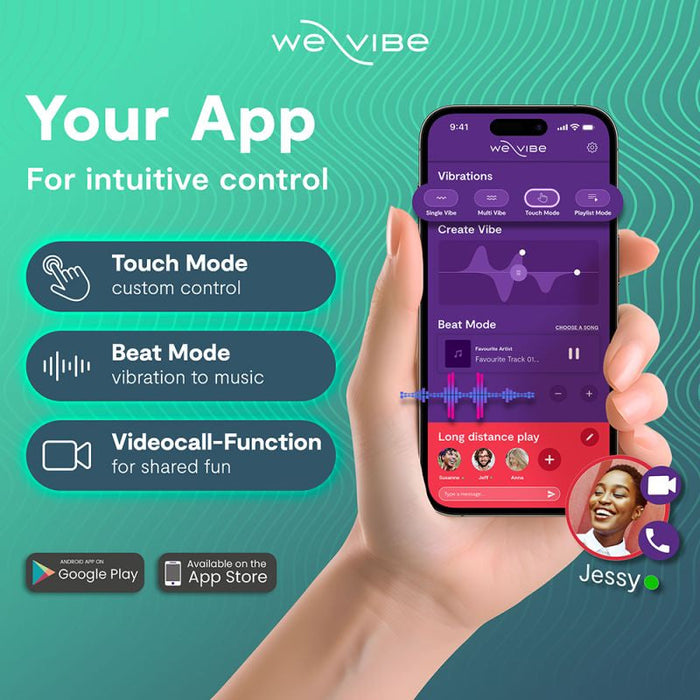 We-Vibe Pivot 2 Vibrerende Cockring Met App