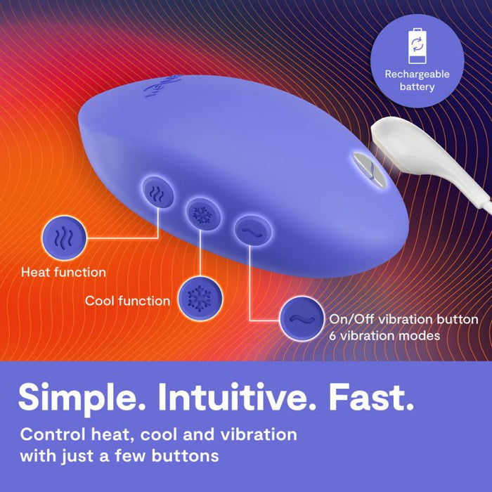 We-Vibe Temp Vibrator Met App