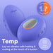 We-Vibe Temp Vibrator Met App