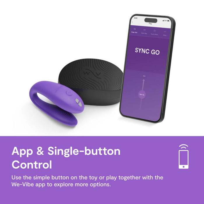 We-Vibe Sync Go Vibrator Voor Koppels Met App