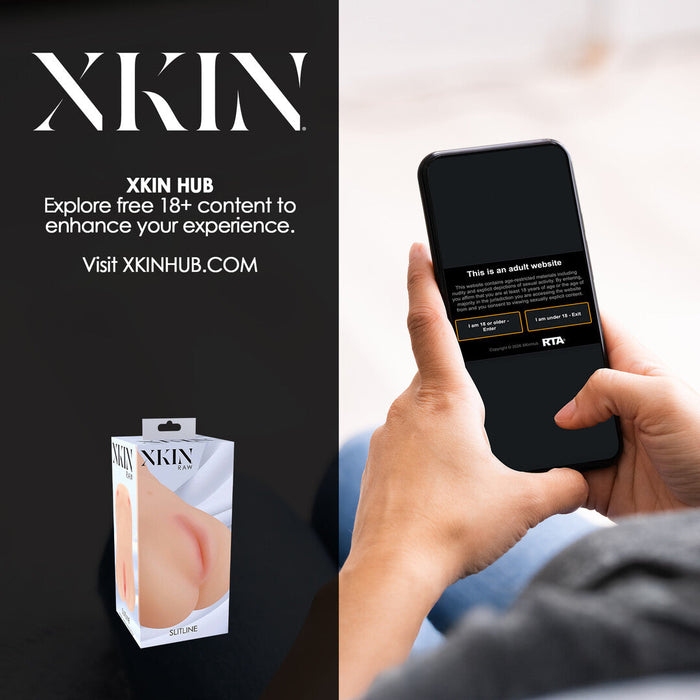 Xkin Raw Slitline vaginette réaliste en TPE