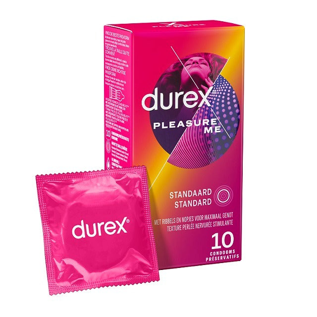 Durex Pleasure Me Préservatifs 10 Pieces
