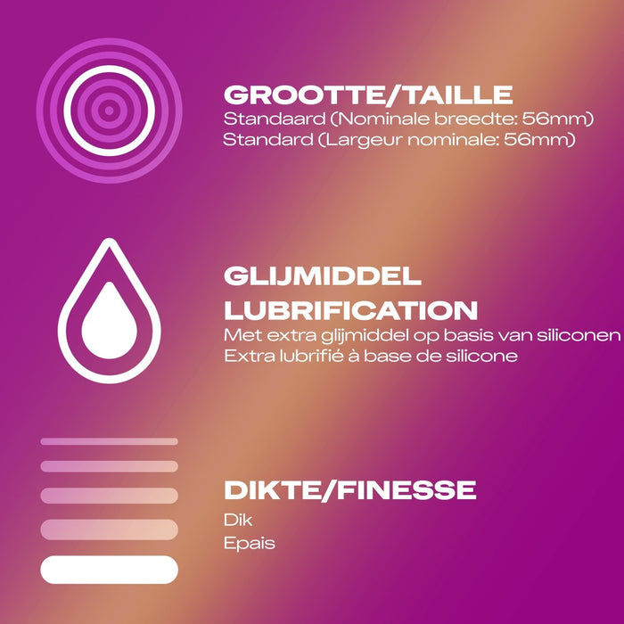 Durex Pleasure Me Préservatifs 10 Pieces