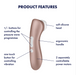 Satisfyer Pro 2 + Luchtdruk Vibrator met extra vibratie Voordeelpakket