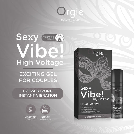 Orgie Sexy Vibe! High Voltage Liquid Vibrator 15 ml - Erotes.be