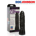 Doc Johnson Vac-U-Lock CodeBlack The Naturals Gode 18 cm - Erotes.be