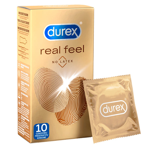 Durex Real Feeling Préservatifs 10 Pièces - Erotes.be