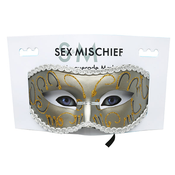 S&M Grey Mascarade Masque - Erotes.be