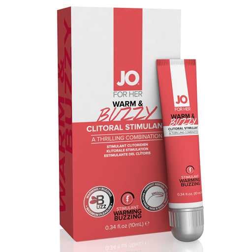 System JO For Her Clitoridien Stimulant Réchauffement Et Buzzy - Erotes.be