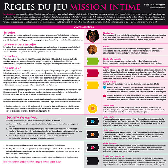 Mission Intime Classique (FR) - Erotes.be