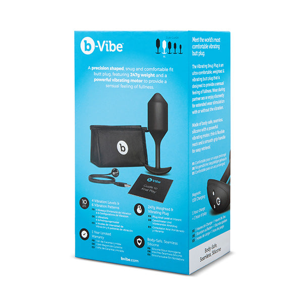 B-Vibe Snug Plug Anal Vibrant XL - Erotes.be