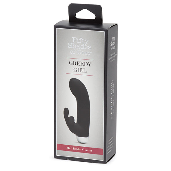 Fifty Shades of Grey Greedy Girl Rechargeable Vibromasseur Rabbit Mini - Erotes.be