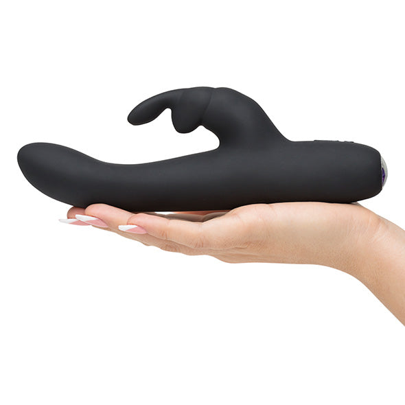Fifty Shades of Grey Greedy Girl Rechargeable Slimline Vibromasseur Rabbit - Erotes.be