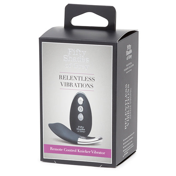 Fifty Shades of Grey Relentless Vibrations Culotte Vibrante Télécommande - Erotes.be
