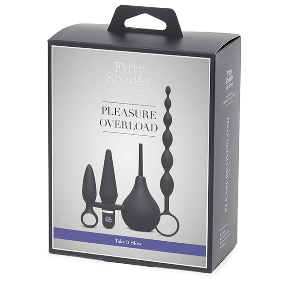 Fifty Shades of Grey Pleasure Overload Starter Anal Kit - Erotes.be