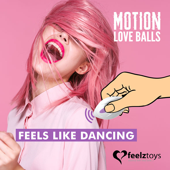 Feelztoys Remote Controlled Motion Love Balls Jivy - Erotes.be