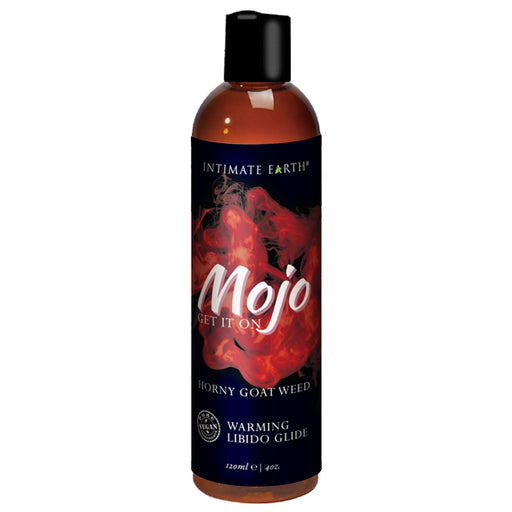 Intimate Earth Mojo Horny Goat Weed Libido Lubrifiant chauffant 120 ml - Erotes.be