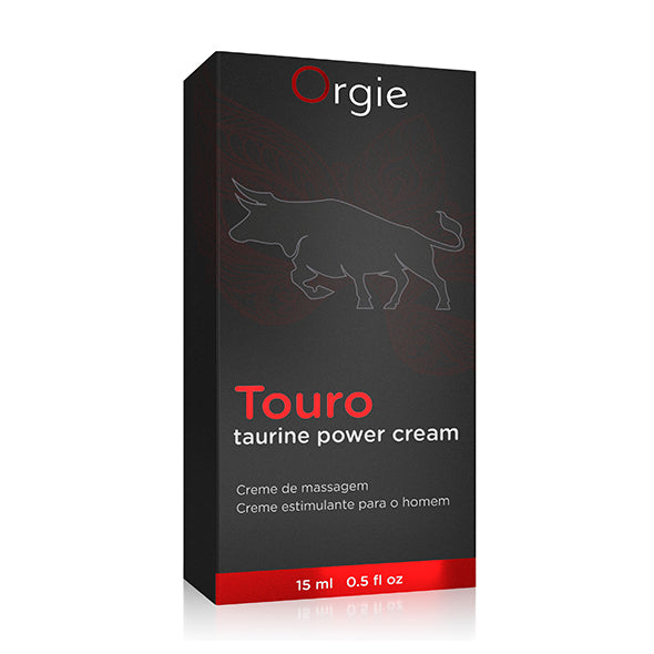 Orgie Touro Crème Érection à La Taurine 15 ml - Erotes.be