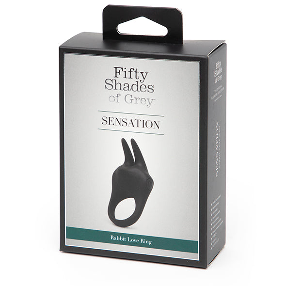 Fifty Shades of Grey Sensation Anneau Pénis Vibrant Lapin - Erotes.be
