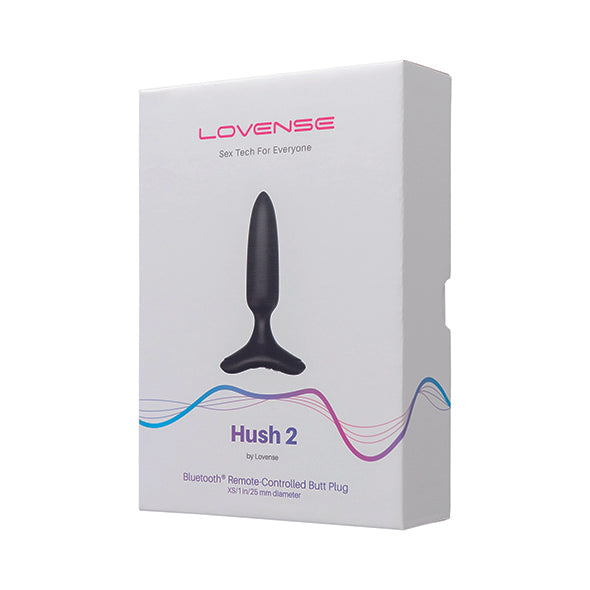Lovense Hush Plug Anal Vibrant Avec App - Erotes.be